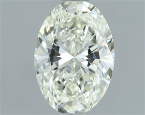 Picture of Natural Diamond 0.90 Carats, Oval with  Cut, J Color, VS2 Clarity and Certified by IGI