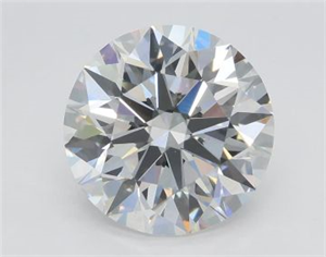 Foto Del inventario de diamantes de laboratorio, 2.58 quilates, Redondo , Color D, claridad VS1 y certificado GIA de