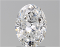 Natural Diamond 1.41 Carats, Oval with  Cut, E Color, VS2 Clarity and Certified by GIA
