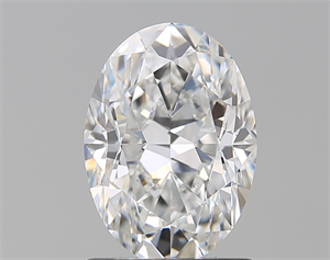 Picture of Natural Diamond 1.41 Carats, Oval with  Cut, E Color, VS2 Clarity and Certified by GIA
