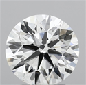 Del inventario de diamantes de laboratorio, 2.22 quilates, Redondo , Color E, claridad VVS2 y certificado IGI