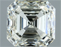 Natural Diamond 1.02 Carats, Asscher with  Cut, I Color, VS1 Clarity and Certified by IGI