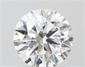 Lab Grown Diamond 1.50 Carats, Round with Ideal Cut, D Color, VVS2 Clarity and Certified by IGI