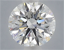 Lab Grown Diamond 1.04 Carats, Round with Excellent Cut, E Color, VVS1 Clarity and Certified by IGI
