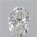 Natural Diamond 1.20 Carats, Oval with  Cut, H Color, VS1 Clarity and Certified by GIA