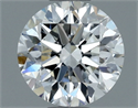 Natural Diamond 1.00 Carats, Round with Very Good Cut, H Color, VS2 Clarity and Certified by GIA