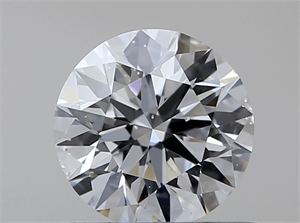 Picture of Natural Diamond 0.46 Carats, Round with Excellent Cut, D Color, SI2 Clarity and Certified by GIA