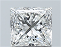 Diamante Natural 1.00 quilates, Princesa , Color G, claridad VVS1 y certificado GIA