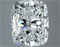 Natural Diamond 3.03 Carats, Cushion with  Cut, E Color, VVS2 Clarity and Certified by GIA