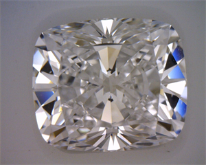 Picture of Natural Diamond 2.50 Carats, Cushion with  Cut, D Color, VS1 Clarity and Certified by GIA
