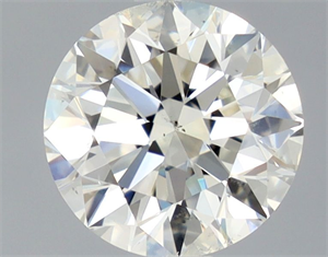 Picture of Natural Diamond 1.30 Carats, Round with Excellent Cut, J Color, SI1 Clarity and Certified by GIA