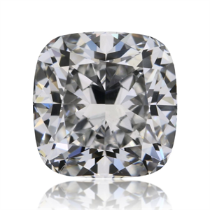 Picture of Natural Diamond 0.58 Carats, Cushion with  Cut, D Color, VVS2 Clarity and Certified by GIA