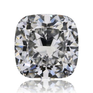 Picture of Natural Diamond 0.58 Carats, Cushion with  Cut, D Color, VVS2 Clarity and Certified by GIA