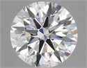 Del inventario de diamantes de laboratorio, 3.82 quilates, Redondo , Color G, claridad VS1 y certificado IGI