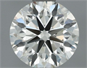 Natural Diamond 0.70 Carats, Round with Very Good Cut, J Color, VVS1 Clarity and Certified by IGI