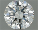 Natural Diamond 1.00 Carats, Round with Excellent Cut, K Color, VVS1 Clarity and Certified by IGI