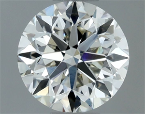Picture of Natural Diamond 1.00 Carats, Round with Very Good Cut, K Color, VS1 Clarity and Certified by GIA