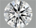 Lab Grown Diamond 1.43 Carats, Round with Ideal Cut, F Color, VS1 Clarity and Certified by IGI