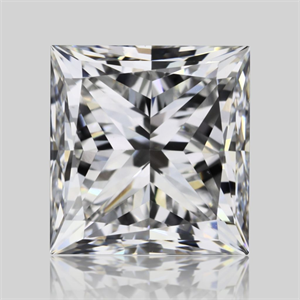 Foto Diamante Natural 1.01 quilates, Princesa , Color F, claridad VS1 y certificado GIA de