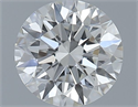Natural Diamond 0.45 Carats, Round with Excellent Cut, I Color, IF Clarity and Certified by GIA