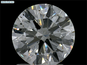 Foto Diamante Natural 2.01 quilates, Redondo , Color I, claridad SI2 y certificado GIA de