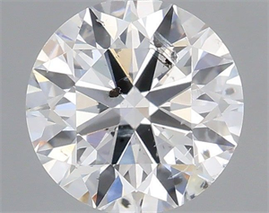 Foto Diamante Natural 0.45 quilates, Redondo , Color E, claridad SI2 y certificado IGI de