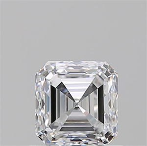 Picture of Natural Diamond 0.90 Carats, Asscher with  Cut, D Color, VS1 Clarity and Certified by GIA