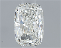 Natural Diamond 0.40 Carats, Cushion with  Cut, I Color, VVS1 Clarity and Certified by GIA
