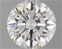 Lab Grown Diamond 1.10 Carats, Round with Excellent Cut, E Color, SI1 Clarity and Certified by GIA