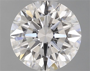 Picture of Lab Grown Diamond 1.10 Carats, Round with Excellent Cut, E Color, SI1 Clarity and Certified by GIA
