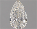 Natural Diamond 0.51 Carats, Pear with  Cut, H Color, VS2 Clarity and Certified by GIA