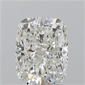 Natural Diamond 1.50 Carats, Cushion with  Cut, H Color, SI1 Clarity and Certified by GIA