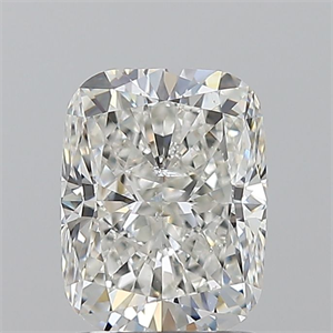 Picture of Natural Diamond 1.50 Carats, Cushion with  Cut, H Color, SI1 Clarity and Certified by GIA
