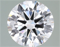 Lab Grown Diamond 2.50 Carats, Round with Ideal Cut, D Color, VVS1 Clarity and Certified by IGI