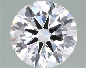 Picture of Lab Grown Diamond 2.50 Carats, Round with Ideal Cut, D Color, VVS1 Clarity and Certified by IGI