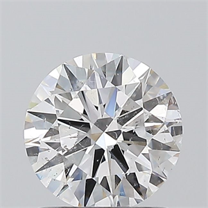 Picture of Natural Diamond 1.00 Carats, Round with Excellent Cut, E Color, I1 Clarity and Certified by GIA