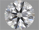 Lab Grown Diamond 1.32 Carats, Round with Excellent Cut, E Color, VS2 Clarity and Certified by GIA