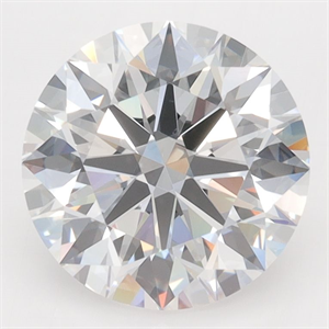 Picture of Lab Grown Diamond 3.04 Carats, Round with Excellent Cut, F Color, VVS2 Clarity and Certified by GIA