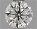 Diamante Natural 0.50 quilates, Redondo , Color H, claridad VVS2 y certificado IGI