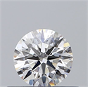 Diamante Natural 0.40 quilates, Redondo , Color D, claridad VS2 y certificado GIA