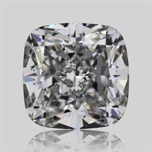 Foto Diamante Natural 2.01 quilates, Del cojín , Color F, claridad VVS1 y certificado GIA de