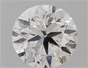 Natural Diamond 0.70 Carats, Round with Very Good Cut, F Color, SI2 Clarity and Certified by GIA