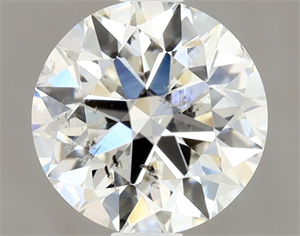 Picture of Natural Diamond 1.00 Carats, Round with Excellent Cut, I Color, SI2 Clarity and Certified by GIA