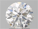 Natural Diamond 1.90 Carats, Round with Excellent Cut, G Color, VVS2 Clarity and Certified by GIA