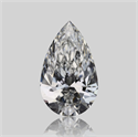 Diamante Natural 3.03 quilates, De pera , Color G, claridad SI1 y certificado GIA
