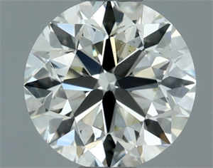 Picture of Natural Diamond 0.70 Carats, Round with Very Good Cut, J Color, SI1 Clarity and Certified by IGI