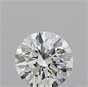 Diamante Natural 0.41 quilates, Redondo , Color H, claridad VVS2 y certificado GIA