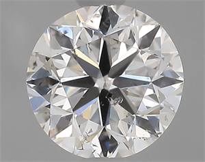 Foto Diamante Natural 0.90 quilates, Redondo , Color E, claridad SI2 y certificado GIA de