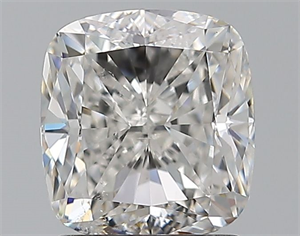 Picture of Natural Diamond 1.70 Carats, Cushion with  Cut, G Color, SI1 Clarity and Certified by GIA
