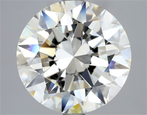 Picture of Natural Diamond 4.01 Carats, Round with Excellent Cut, I Color, VVS2 Clarity and Certified by GIA